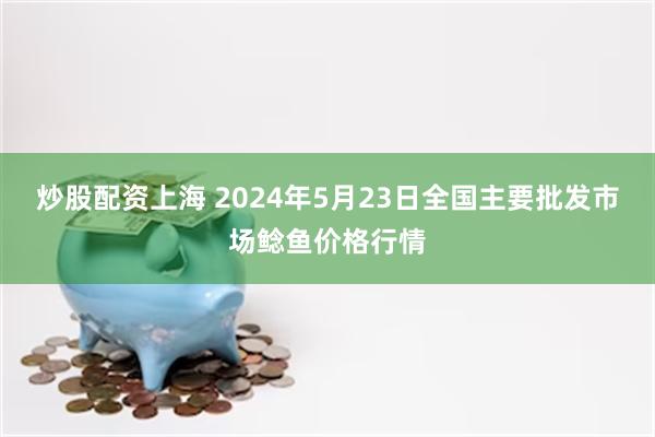 炒股配资上海 2024年5月23日全国主要批发市场鲶鱼价格行情