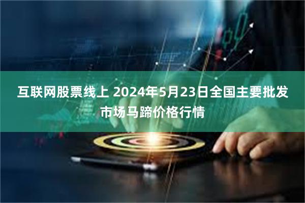 互联网股票线上 2024年5月23日全国主要批发市场马蹄价格行情