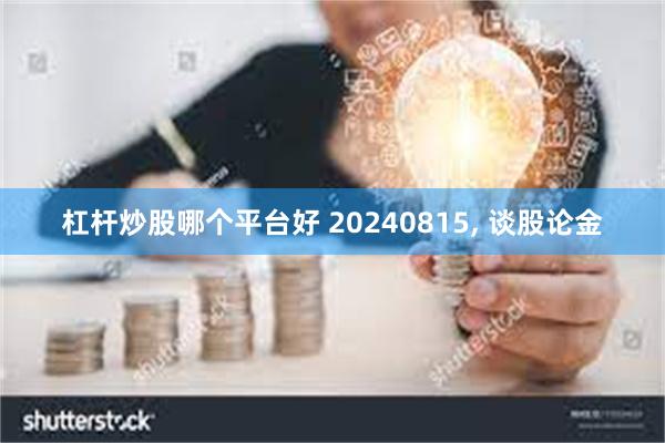 杠杆炒股哪个平台好 20240815, 谈股论金