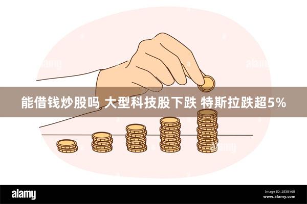 能借钱炒股吗 大型科技股下跌 特斯拉跌超5%