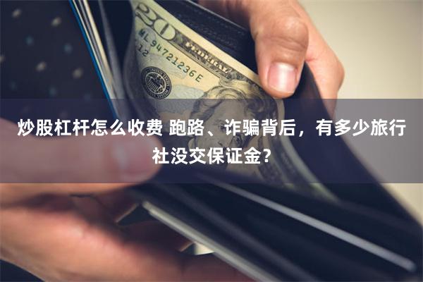 炒股杠杆怎么收费 跑路、诈骗背后，有多少旅行社没交保证金？