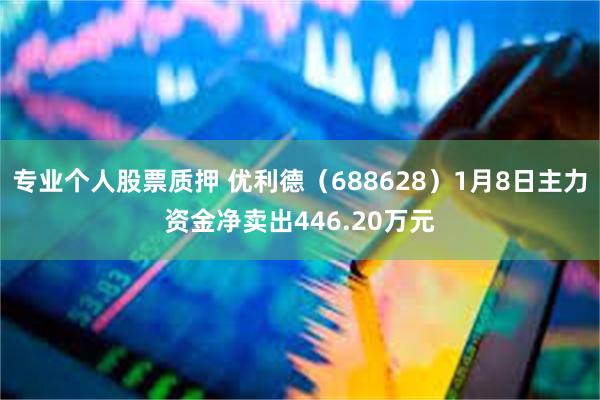 专业个人股票质押 优利德（688628）1月8日主力资金净卖出446.20万元