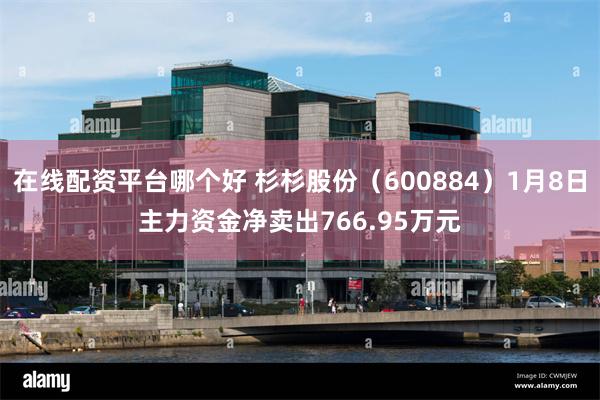 在线配资平台哪个好 杉杉股份（600884）1月8日主力资金净卖出766.95万元